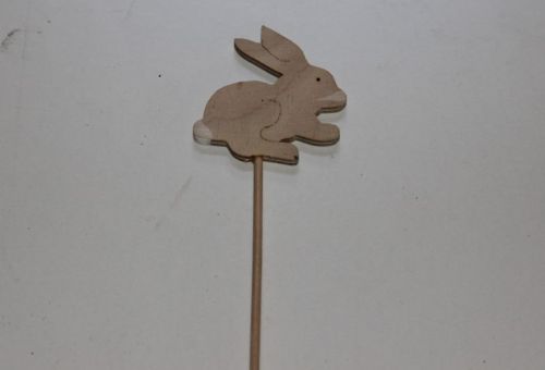 Hase auf Stab