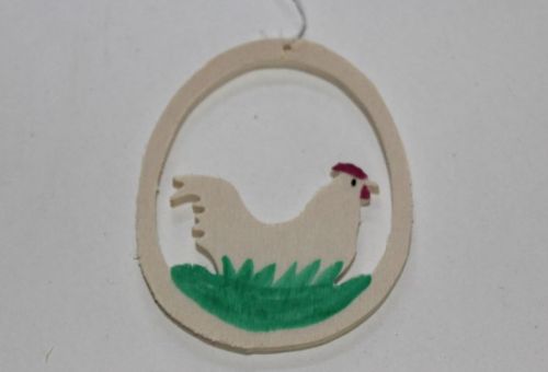 Anhänger Huhn