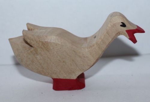 Gans Kopf nach unten